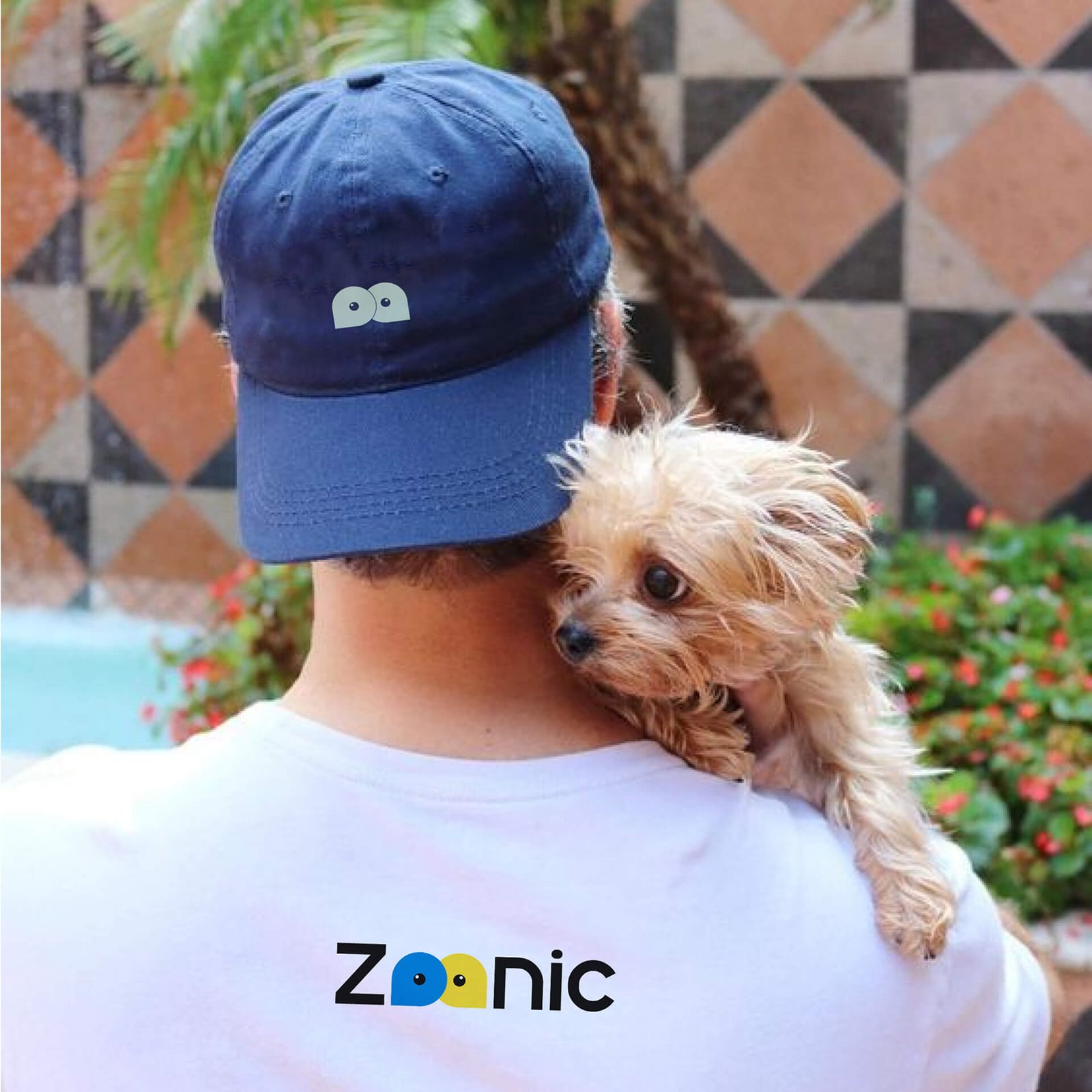 Zoonic branded cap and t-shirt merchandise