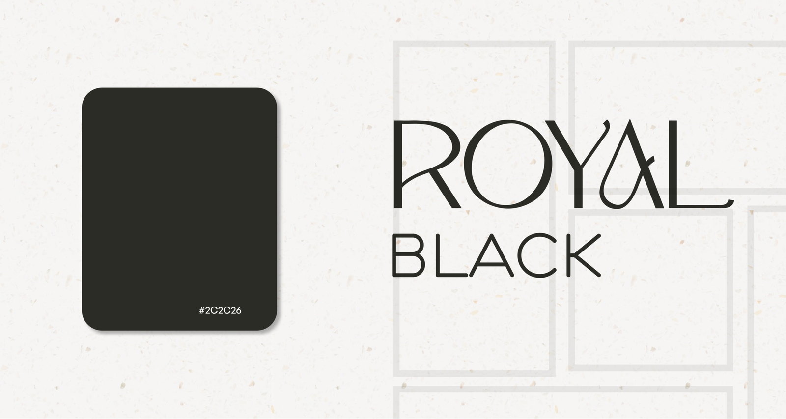 Royal Flooring logo and brand mark construction