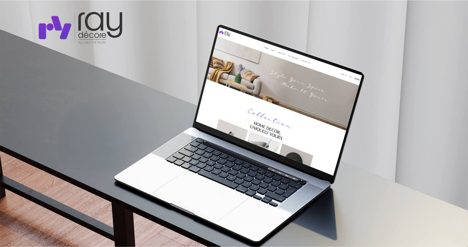 Ray Decore website, product browsing pages