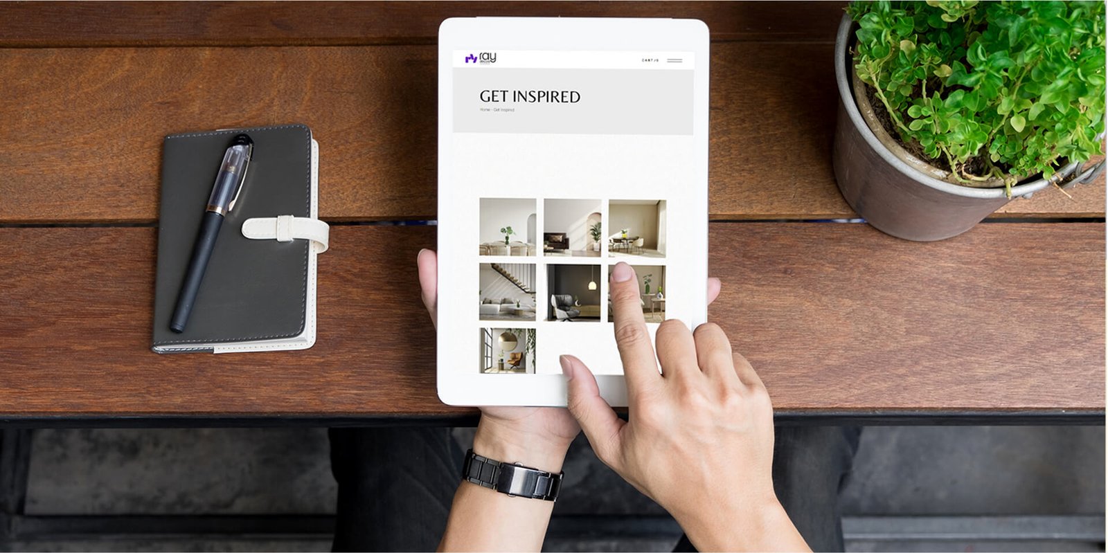 Ray Decore website, product detail and checkout flow