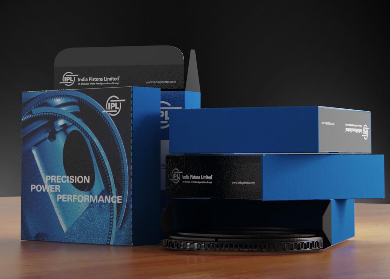 Packaging detail, product information layout